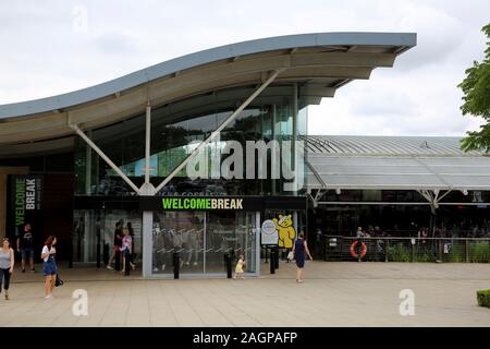 Servizi di Oxford Waterstock sulla M40 Oxfordshire Inghilterra Welcome Break stazione di servizio autostradale Foto Stock