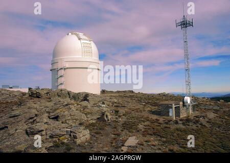 Calar Alto Osservatorio Astronomico (German-Spanish), provincia di Almeria, regione dell'Andalusia, Spagna, Europa. Foto Stock