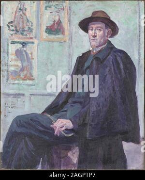 Ritratto di Félix Fénéon. Museo: Musée d'Orsay, Parigi. Autore: da Maximilien Luce. Foto Stock