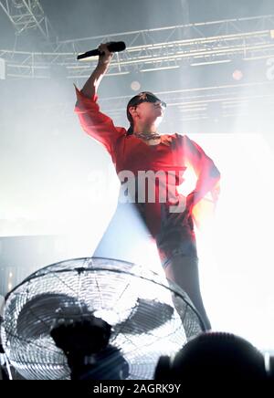 Charli XCX performing live a Fabrique a Milano dove: Milano, Italia Quando: 18 Nov 2019 Credit: Massimo Barbaglia Foto Stock