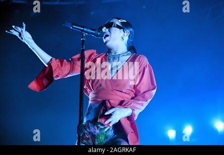 Charli XCX performing live a Fabrique a Milano dove: Milano, Italia Quando: 18 Nov 2019 Credit: Massimo Barbaglia Foto Stock