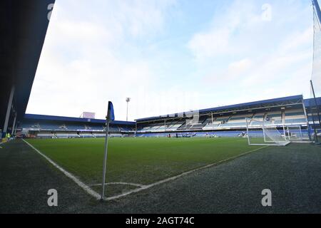 Londra, Inghilterra - Dicembre 21st vista generale del luogo durante il cielo di scommessa match del campionato tra Queens Park Rangers e Charlton Athletic a Loftus Road Stadium, Londra sabato 21 dicembre 2019. (Credit: Ivan Yordanov | MI News) La fotografia può essere utilizzata solo per il giornale e/o rivista scopi editoriali, è richiesta una licenza per uso commerciale Credito: MI News & Sport /Alamy Live News Foto Stock