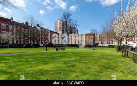 King Square, Jamaica Street, Stokes Croft, Bristol Foto Stock