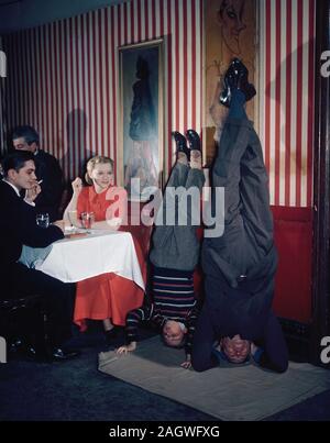 Ritratto di Tony Soma, Tony's, New York, N.Y., ca. Luglio 1948 Foto Stock