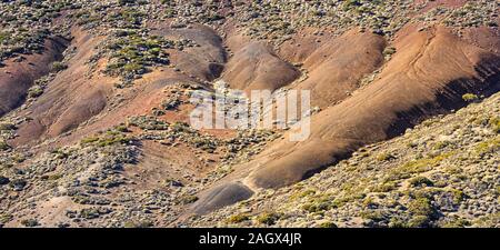 Vista panoramica del vulcano Teide Foto Stock