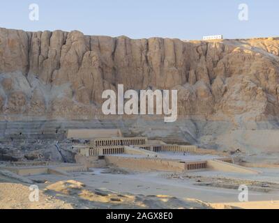 Tempio mortuario di Hatshepsut, Luxor, Egitto Foto Stock