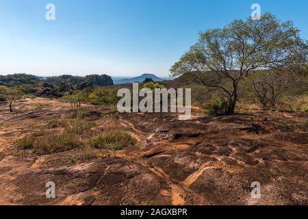 Parque Histórico o storico Parco Valle de la Luna o Valle della Luna, San José de Chiquitos, Missione Gesuita, pianura orientale, Bolivia, America Latina Foto Stock