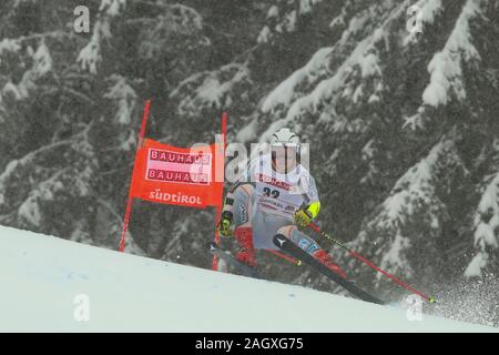 Alta Badia, italia. 22 Dic, 2019. Slalom Gigante maschile, sci in Alta Badia, Italia, Dicembre 22 2019 Credit: Indipendente Agenzia fotografica/Alamy Live News Foto Stock