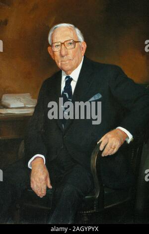 Claude Pepe, Senatore della Florida. Olio su tela, Marshall Bouldin III, 1985 Foto Stock