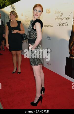 Evan Rachel Wood - xi Giovani premi di Hollywood a Eli e Edythe ampia fase di Los Angeles.WoodEvanRachel 57 Red Carpet Event, verticale, STATI UNITI D'AMERICA, Foto Stock