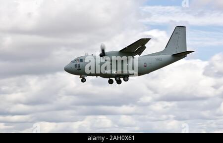 Slovak Air Force C-27J Spartan arrivando al Royal International Air Tattoo 2019 Foto Stock