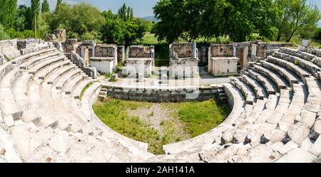 Odeon presso Aphrodisias in Turchia Foto Stock
