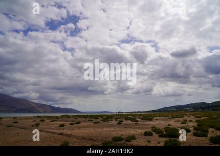 Le zone umide costiere dell'isola di Kefalonia, Grecia Foto Stock