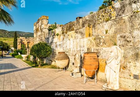 Hierapolis Archaeology museum in Turchia Foto Stock