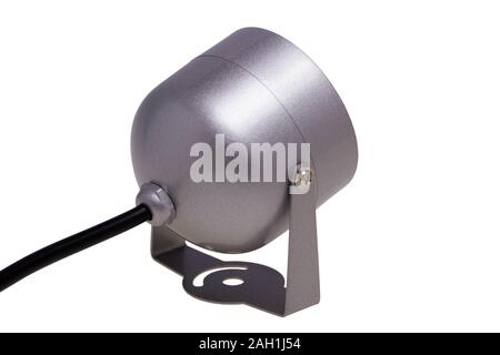 Illuminatori ad infrarossi illuminazione notturna per i sistemi di sicurezza e videosorveglianza isolati su sfondo bianco Foto Stock