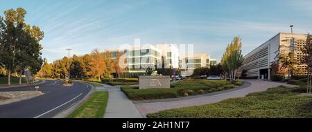 Electronic Arts video gioco di società sede nella Silicon Valley, San Francisco Bay Area - Redwood City, California, USA, 2019 Foto Stock