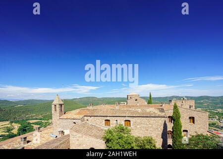 Il castello medievale di Cardona in Catalogna, Spagna Foto Stock