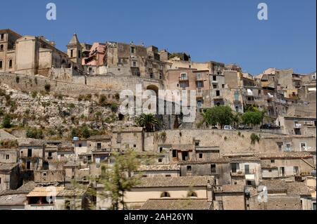 Italia Sicilia Ragusa , 03 luglio 2007: Panoramica di Ragusa Foto Stock