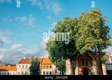 Saint Parasceve Chiesa Ortodossa a Vilnius, Lituania Foto Stock