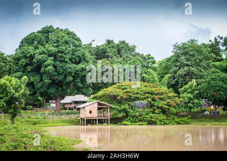 Laongam, Laos, Terra Verde Centro (GEC) Foto Stock