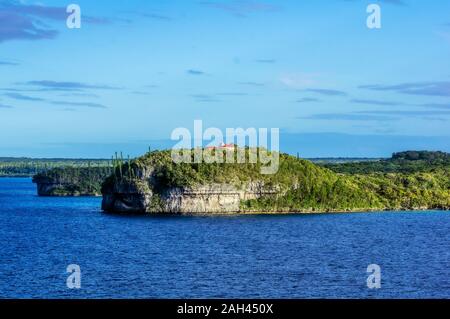 Nuova Caledonia, Lifou, alla chiesa di Notre Dame Foto Stock