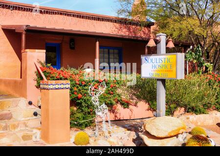 L Ospizio Sulstice nel vecchio Tubac, Arizona Foto Stock