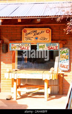 Pietre preziose Gioielli store sul Camino Otero in downtown Tubac, Arizona Foto Stock