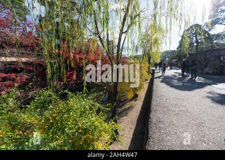 Kurashiki Bikan quartiere storico, Kurashiki City, Prefettura di Okayama, Giappone Foto Stock
