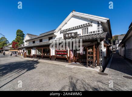 Kurashiki Bikan quartiere storico, Kurashiki City, Prefettura di Okayama, Giappone Foto Stock