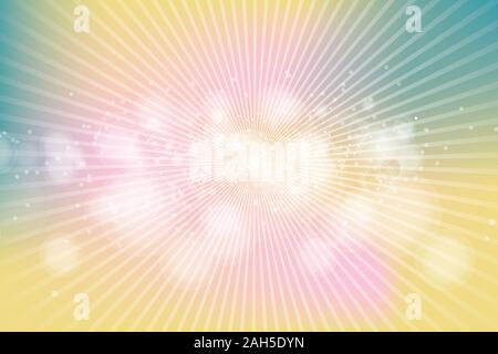 Bokeh di fondo con luci incandescenti sfondo isolato Foto Stock