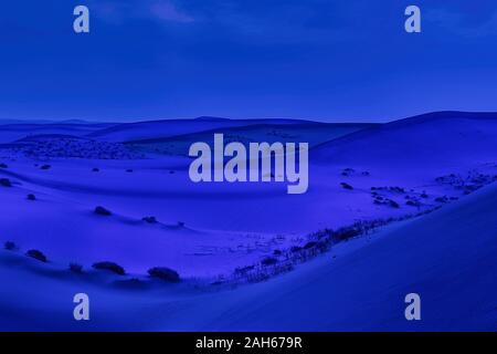 Badain jaran deserto VIII-CINA II Foto Stock