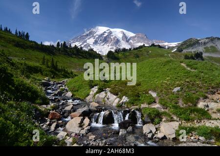 Mt. Rainier Foto Stock