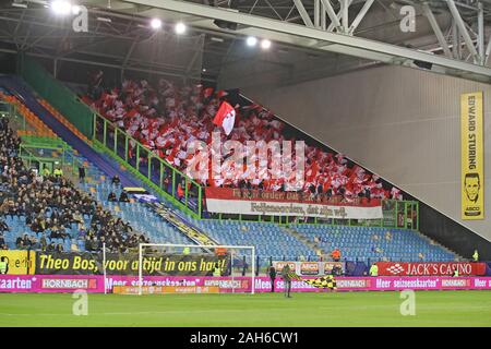 08-12-2019: Voetbal: Vitesse v Feyenoord: Arnhem L-r: feyenoord uitvak Foto Stock