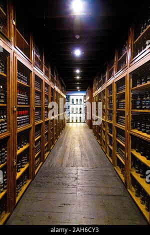 Blandy's Wine Lodge, Funchal, Madeira, Portogallo Foto Stock