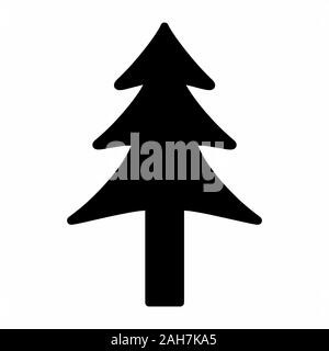 Pino icona Illustrazione Vettoriale
