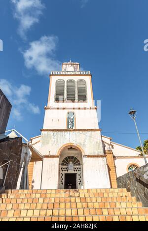 Santa Chiesa della Trinità in Trinite, Martinica, Francia Foto Stock