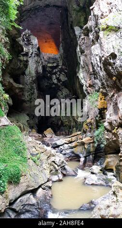 Jiuxiang Scenic Area a Kunking, nella provincia dello Yunnan in Cina Foto Stock