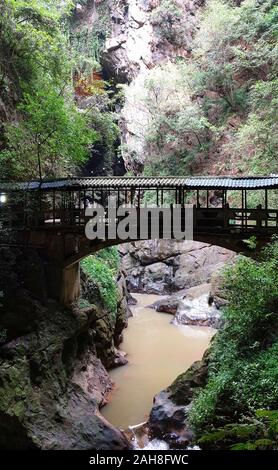 Jiuxiang Scenic Area a Kunking, nella provincia dello Yunnan in Cina Foto Stock