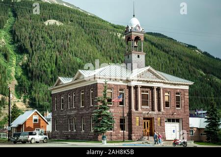 Il Municipio (1909), Silverton, Colorado, STATI UNITI D'AMERICA Foto Stock