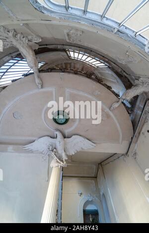 Villa Cuomo, vico sant'eframo, paradisiello, Napoli - Scala Foto Stock