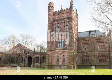 PRINCETON, NJ - 26 dicembre 2019: US News e World Report ha classificato Princeton come il miglior college negli Stati Uniti, battendo Harvard con wh Foto Stock