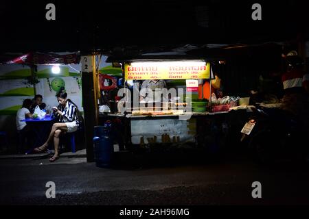 Ogni giorno scene di strada in Bankok, Thailandia Foto Stock