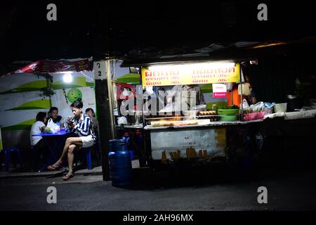 Ogni giorno scene di strada in Bankok, Thailandia Foto Stock