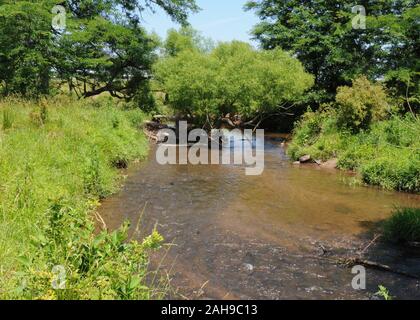 Il brevetto U. S. Dipartimento di Agricoltura ha selezionato tre aree di spartiacque, Conewago Creek in Pennsylvania (nella foto), Smith Creek in Virginia e la parte superiore del fiume Chester in Maryland come parte della Chesapeake Vetrina Progetto spartiacque. Il progetto di spartiacque utilizzerà il collettivo delle energie di federali, statali e i partner locali per aiutare i proprietari terrieri e europee utilizzano la loro terra in modi sostenibili che non danneggiano la qualità dell'acqua. Se questi bacini sono ripristinati correttamente possono diventare dei modelli per i sei Stati membri coinvolti nel ripristino della Chesapeake Bay. Conewago Creek watershed copre 33,606 acri Foto Stock