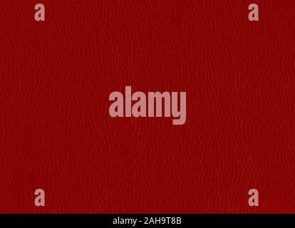 Rosso texture in similpelle utili come uno sfondo Foto Stock
