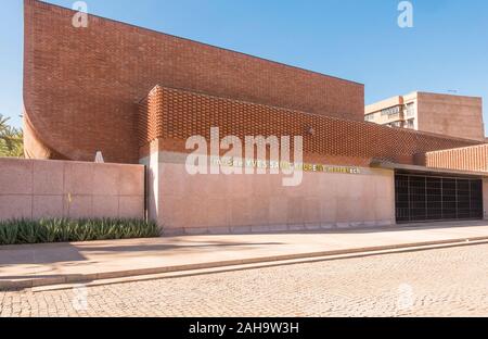 Yves Saint Laurent Museo di Marrakech, edificio Musee Yves Saint Laurent, Marrakech, Gueliz, Marocco, Africa del Nord. Foto Stock