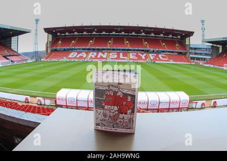 26 dicembre 2019, Oakwell, Barnsley, Inghilterra; Sky scommessa campionato, Barnsley v West Bromwich Albion : Oggi il giorno della partita di credito del programma: Mark Cosgrove/news immagini Foto Stock