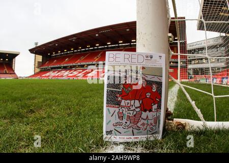 26 dicembre 2019, Oakwell, Barnsley, Inghilterra; Sky scommessa campionato, Barnsley v West Bromwich Albion : Oggi il giorno della partita di credito del programma: Mark Cosgrove/news immagini Foto Stock