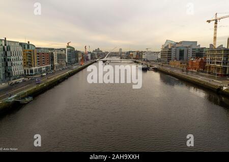 Fiume Liffey Foto Stock