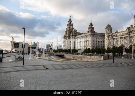 Liverpool City fotografia Luglio 2019 Foto Stock